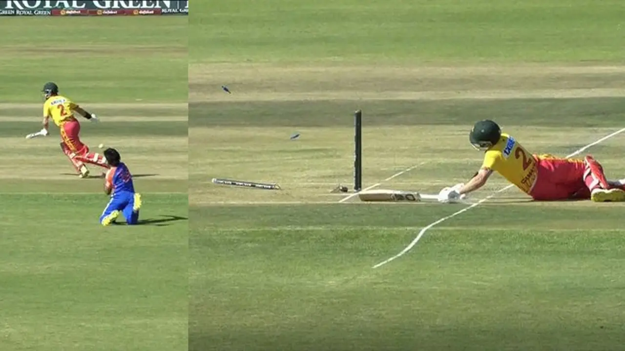 Ravi Bishnoi Rocket Throw