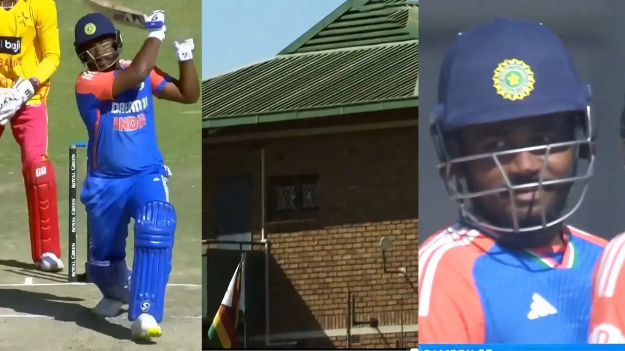 Sanju Samson 110 meter long six