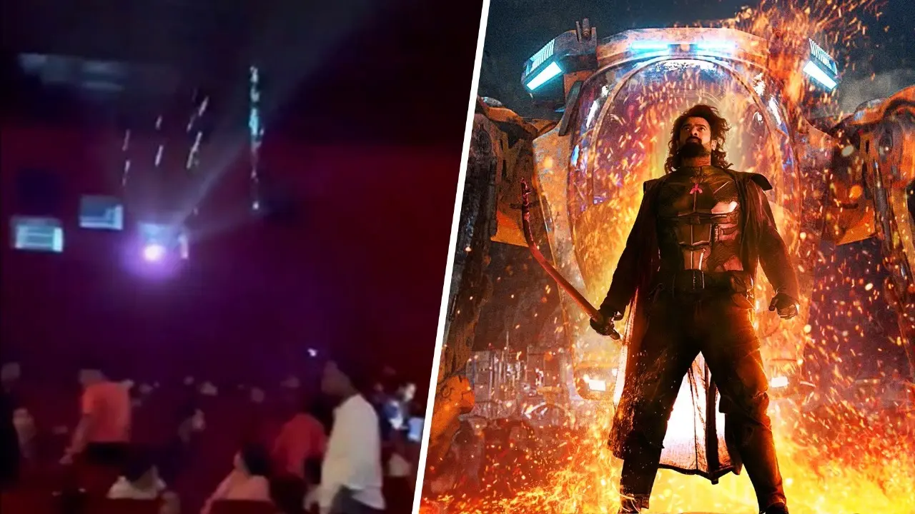 Kalki 2898 AD Screening Halted In Hyderabad As Water Leaks Inside Cinema Hall, Videos Go Viral Kalki 2898 AD