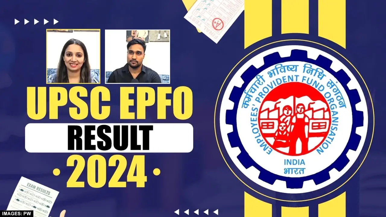 UPSC EPFO Result 2024