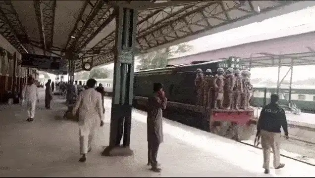 Pakistani train hijack