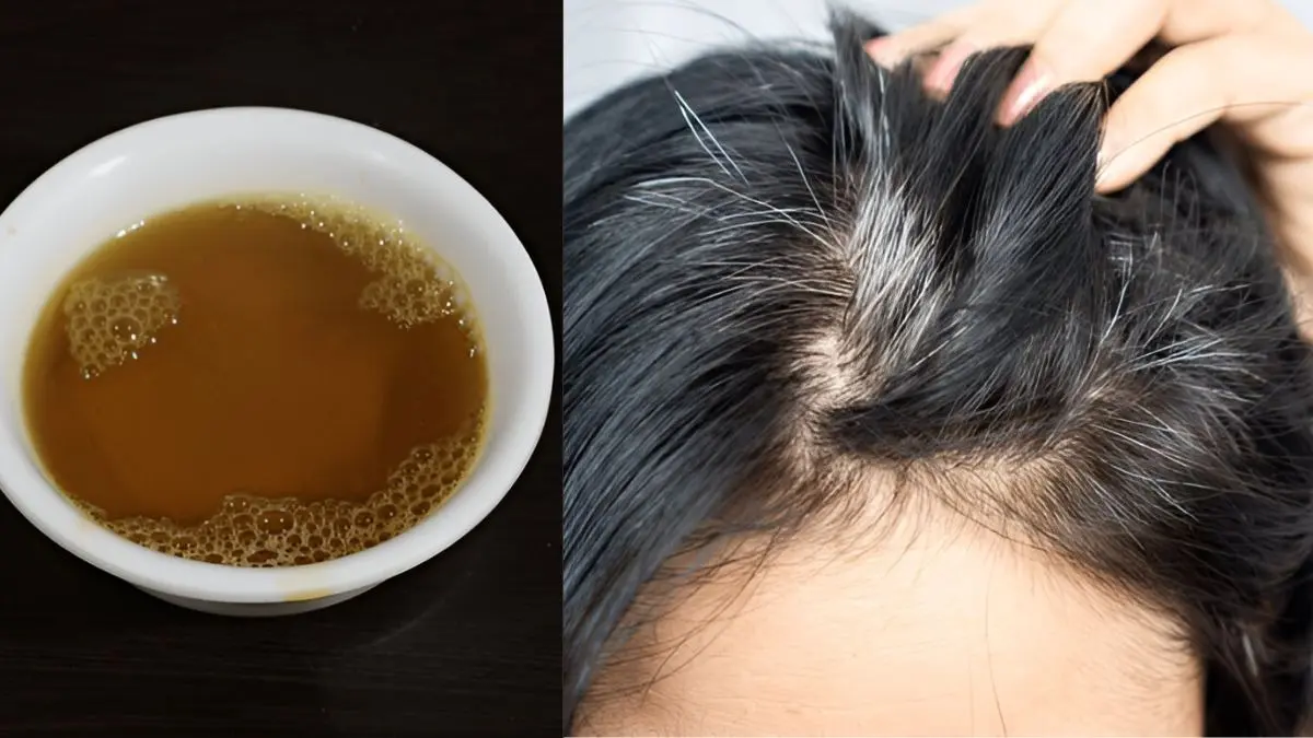 white to black hair remedy using mustard oil on scalp kale balon ke upay sarson ka tel