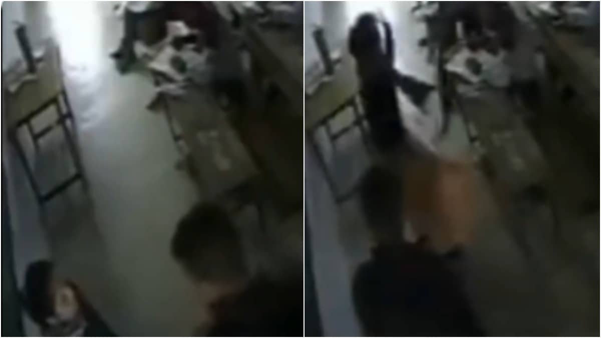 'Who Are You To Question Me?': Class 12 Boy Slaps Female Teacher In Front Of Entire Class In Gujarat | Viral Video