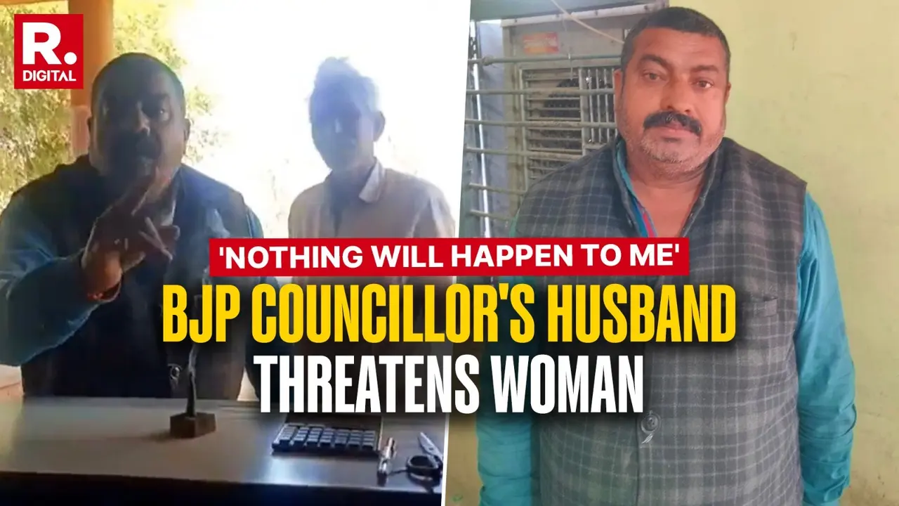 Who Is BJP Councillor's Husband, Accused Of Sexually Harassing Woman In Viral Video Who Is BJP Councillor's Husband, Accused Of Sexually Harassing Woman In Viral Video