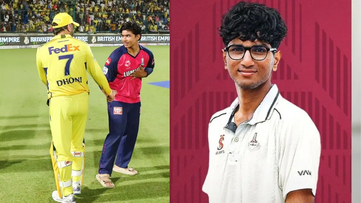 Who is CSK Andre Siddarth Because of whom ms dhoni felt old shares story of Vaibhav suryavanshi
