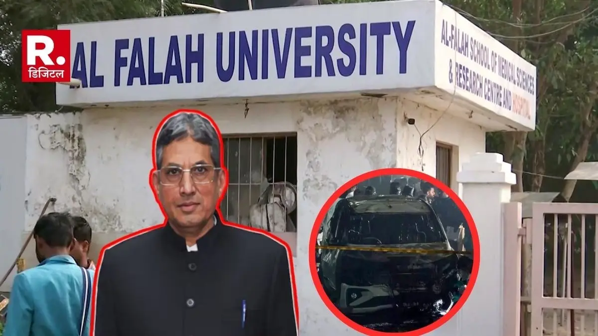Who is Javed Ahmed Siddiqui owner of Al Falah University delhi red fort blast news