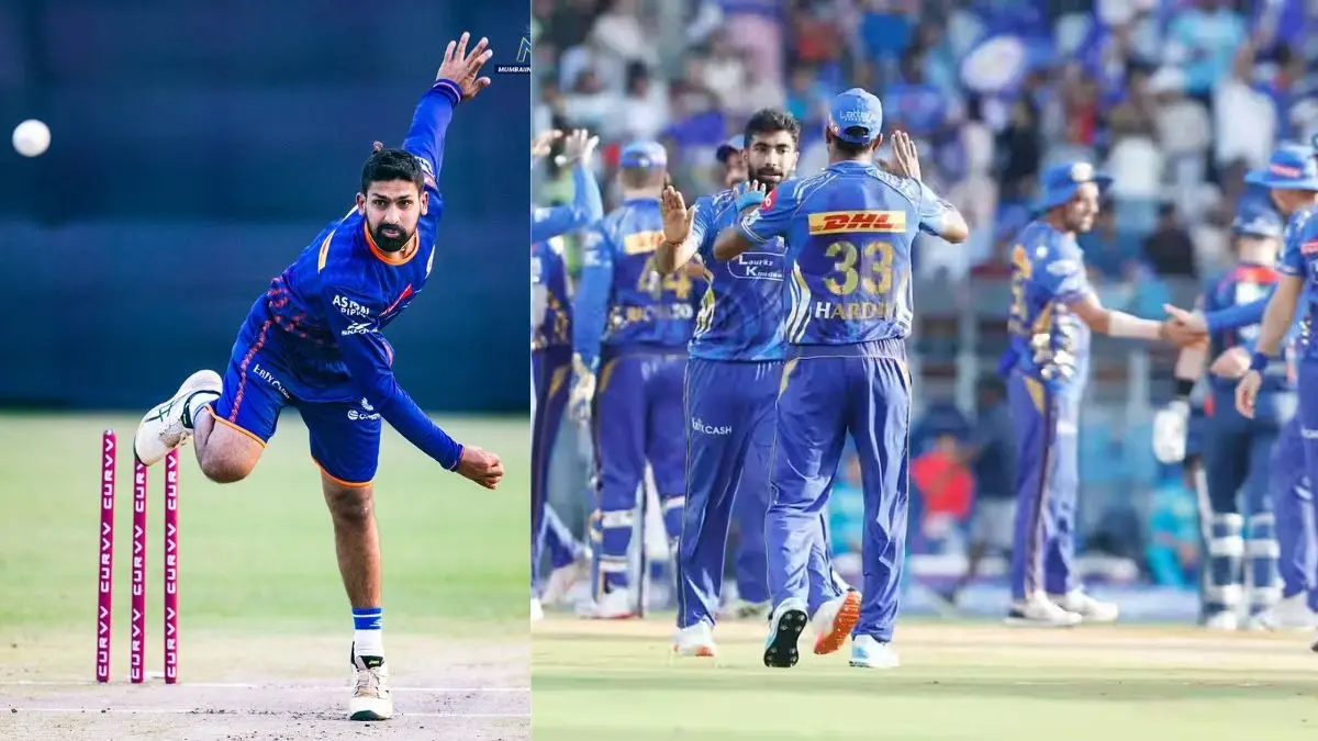 Who is Raghu Sharma replaces injured Vignesh puthur