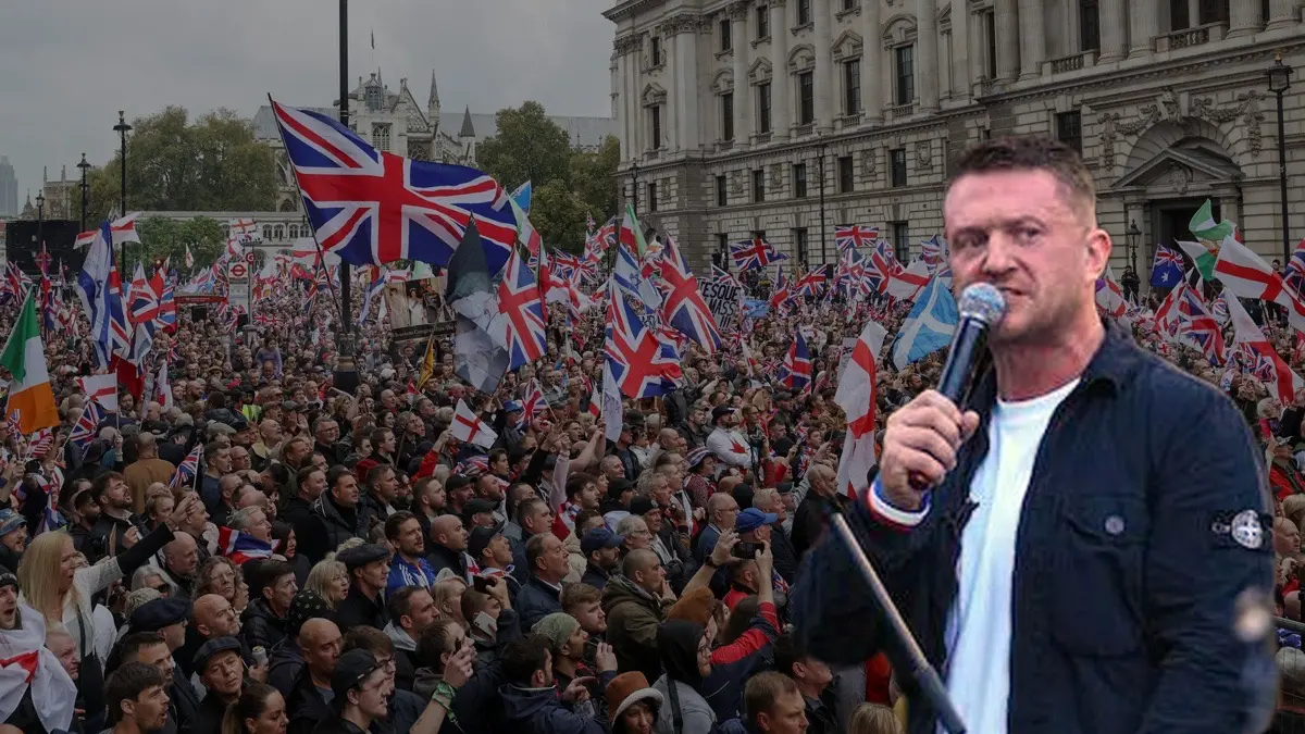 Who Is Tommy Robinson? The Far-Right Activist Leading London’s 100,000-Strong Anti-Immigration Rally Who Is Tommy Robinson? The Far-Right Activist Leading London’s 100,000-Strong Anti-Immigration Rally