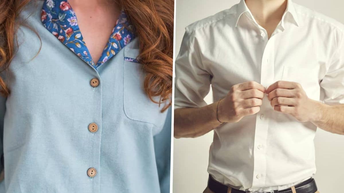 Why are men and women shirts buttoned differently?