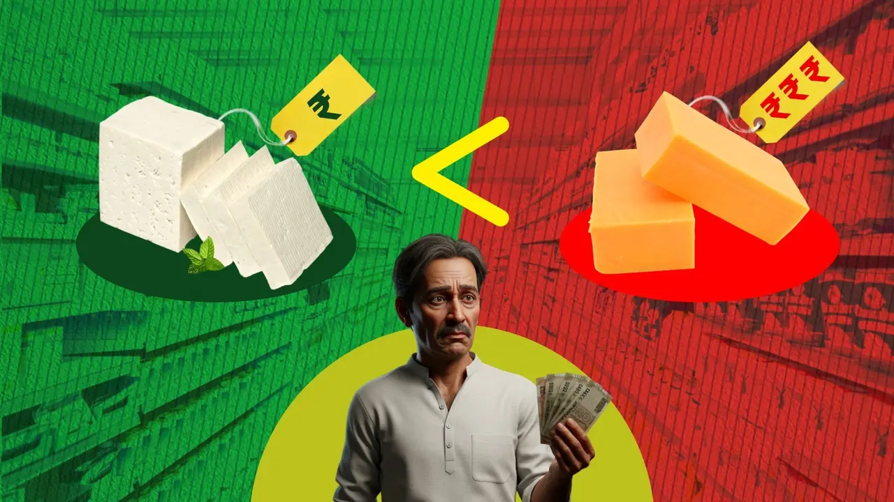 Why Is Cheese More Expensive Than Paneer Despite 0% GST on Dairy? The Truth Every Consumer Should Know!