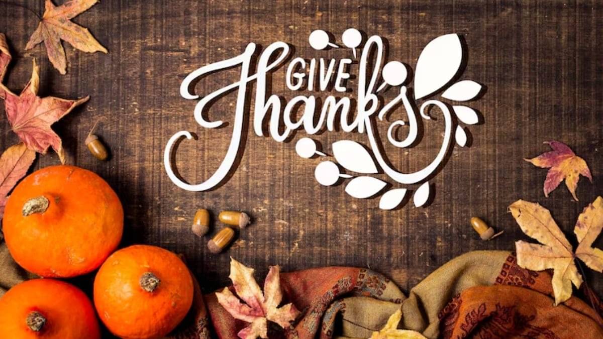 Why is Thanksgiving celebrated?