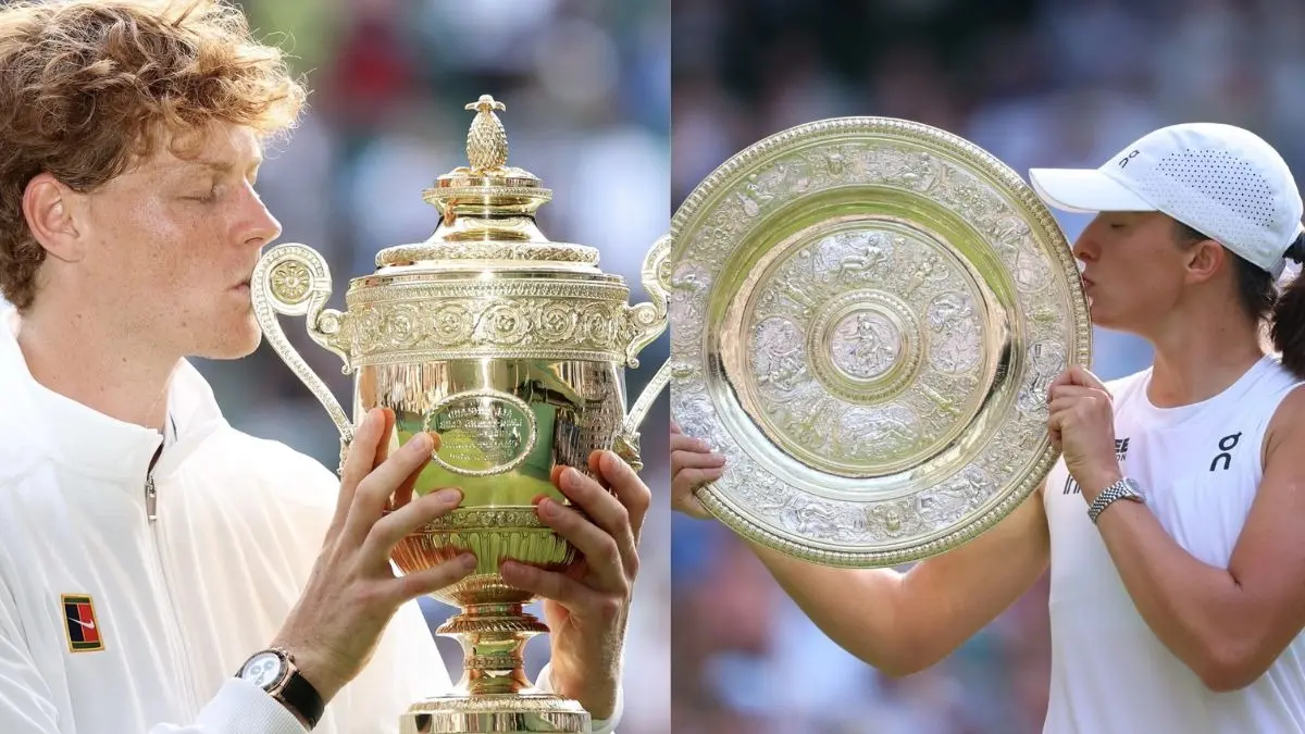 why man gets trophy but women gets a plate for winning Wimbledon tournament know reason