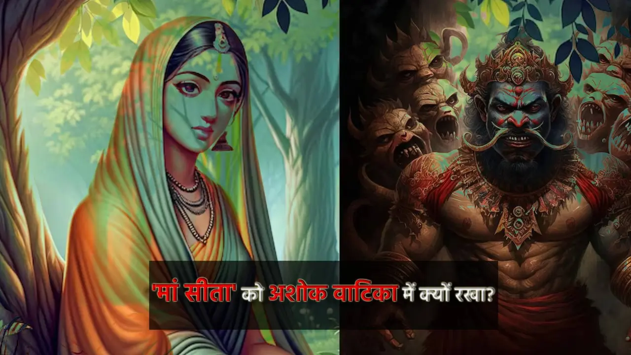 Why ravana kept sita in ashok vatika