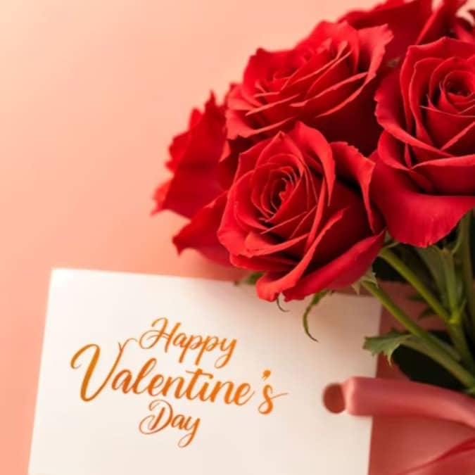 Why roses on Valentine's Day?