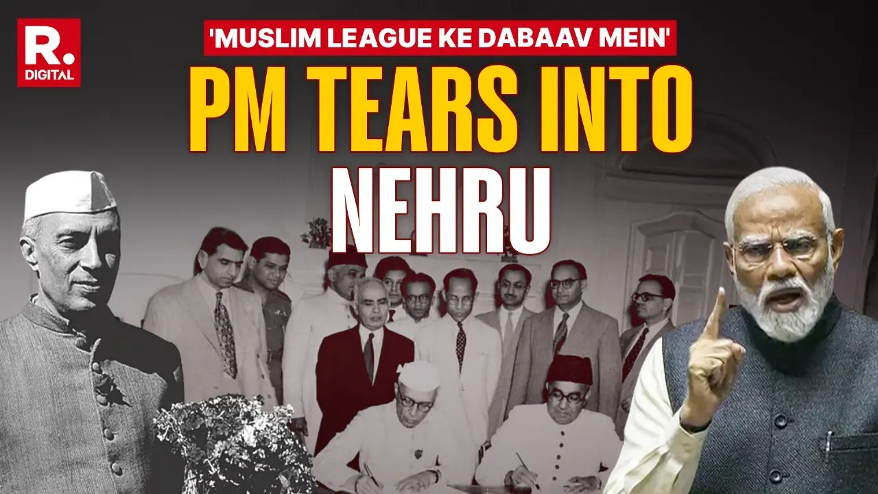 'Why The Betrayal? Why The Injustice?': PM Modi Launches Attack On Nehru & Jinnah Over 1937 Vande Mataram Order