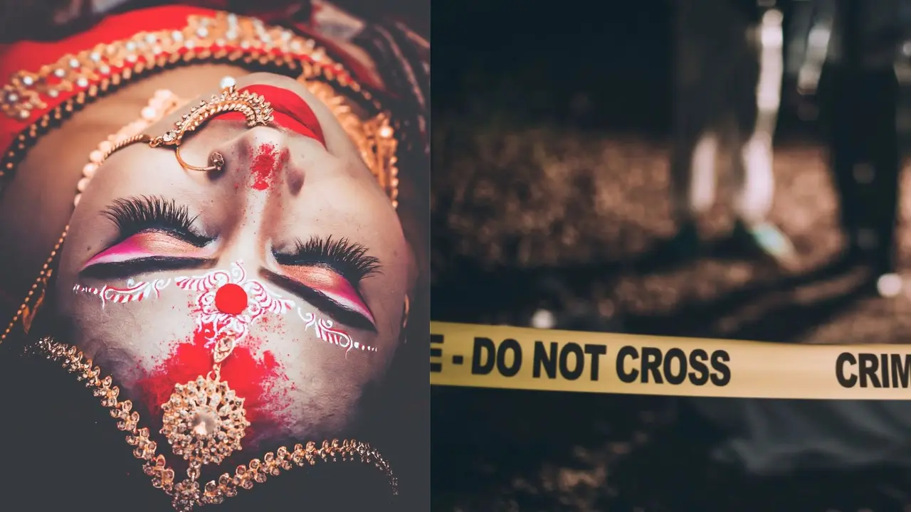 MP: पति की लाश के पास किया मेकअप, पहनी डिजाइनर साड़ी फिर बीयर पीकर खूब नाची...रील बनाने से रोकने पर पत्नी ने गला घोंट कर दी हत्या wife murder husband stopping making reel makeup drink beer near dead body dance video viral