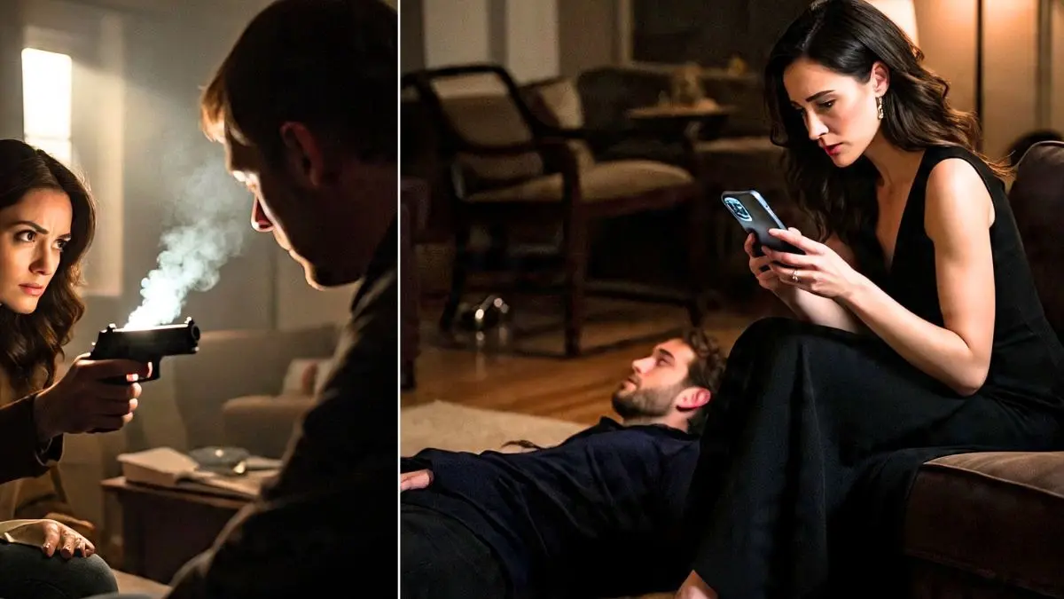 wife shot her husband dead than do Video Call to lover