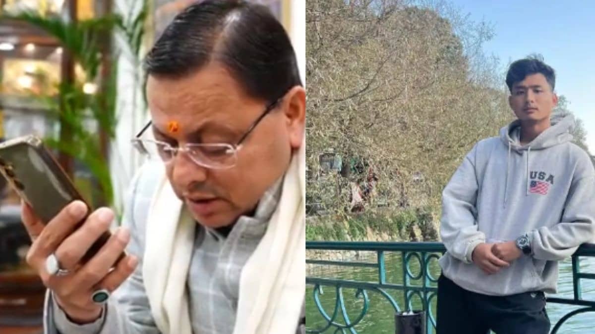 'Will Ensure Harshest Punishment': Uttarakhand CM Assures Father of Deceased Tripura Student Angel Chakma