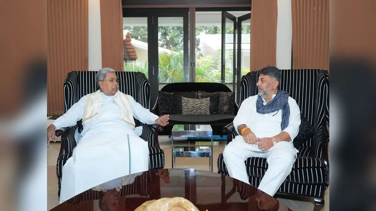 Will Karnataka Power Tussle End? With Truce On Menu, DK Shivakumar Hosts Siddaramiah For Breakfast Meet 2.0