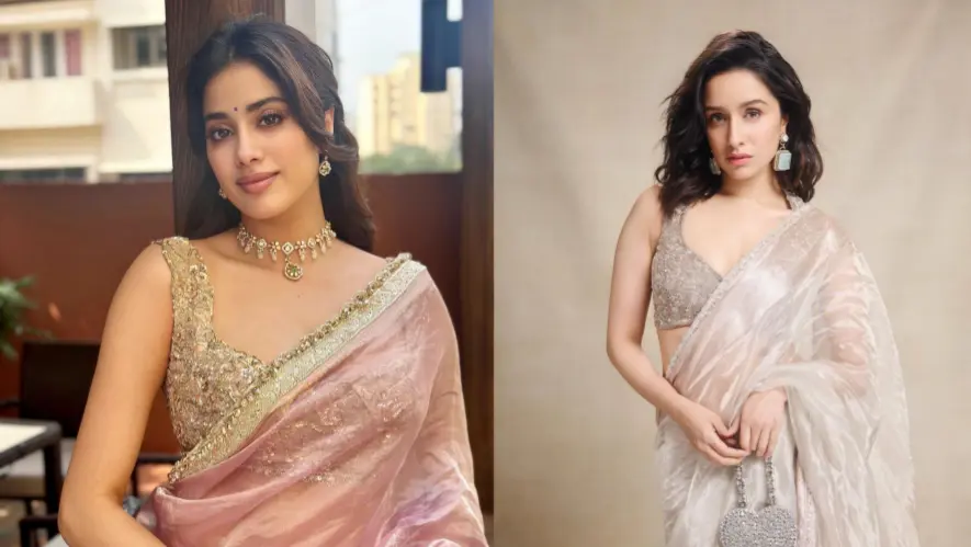 Will Tissue Sarees Be The Next Big Trend? Bollywood Celebs From Sonam To Cousin Janhvi Are Loving It Will Tissue Sarees Be The Next Big Trend?