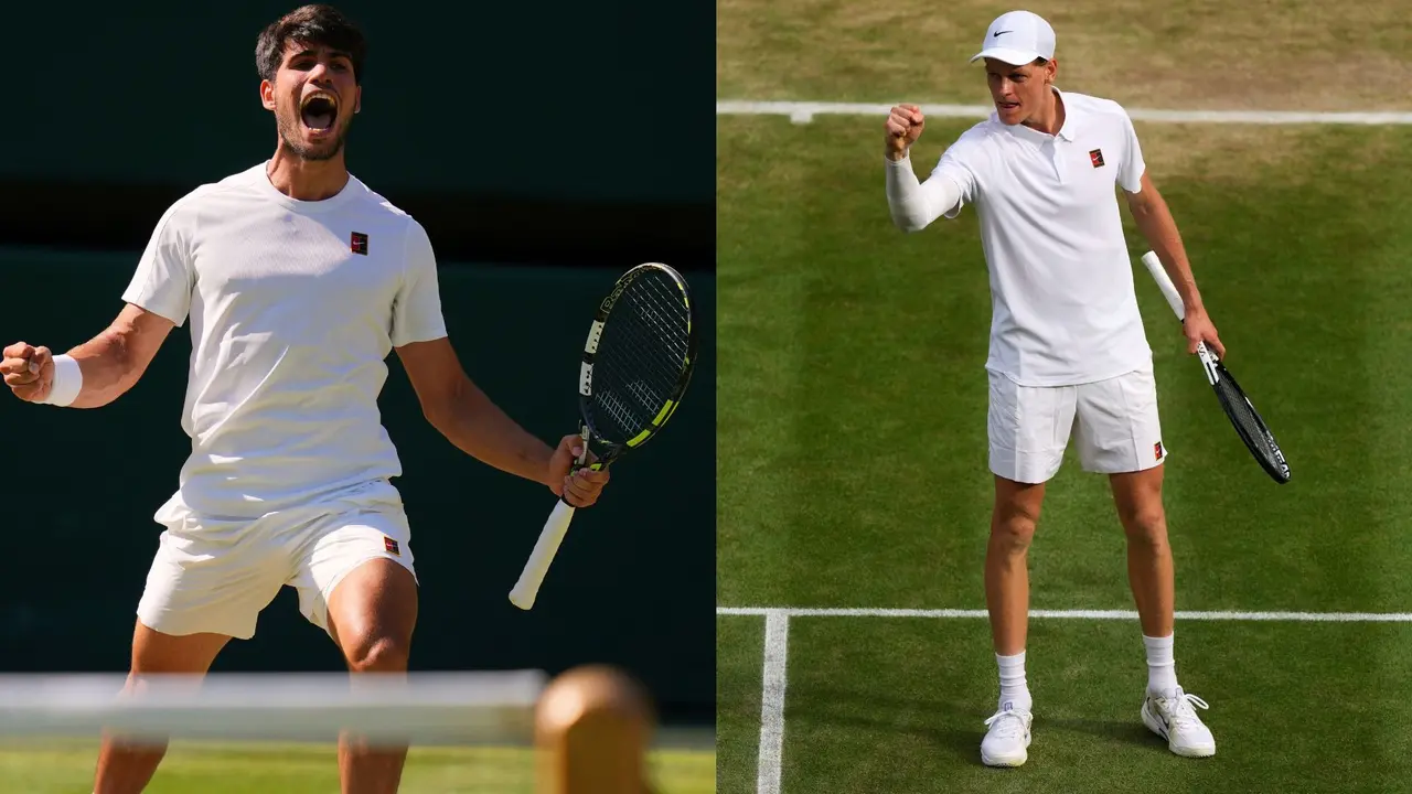 Wimbledon 2025 Carlos Alcaraz Jannik Sinner