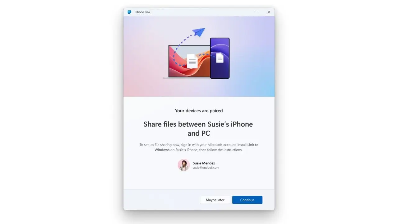 Microsoft Launches AirDrop-Like File Transfer Service in Windows for iPhone Users Windows iPhone