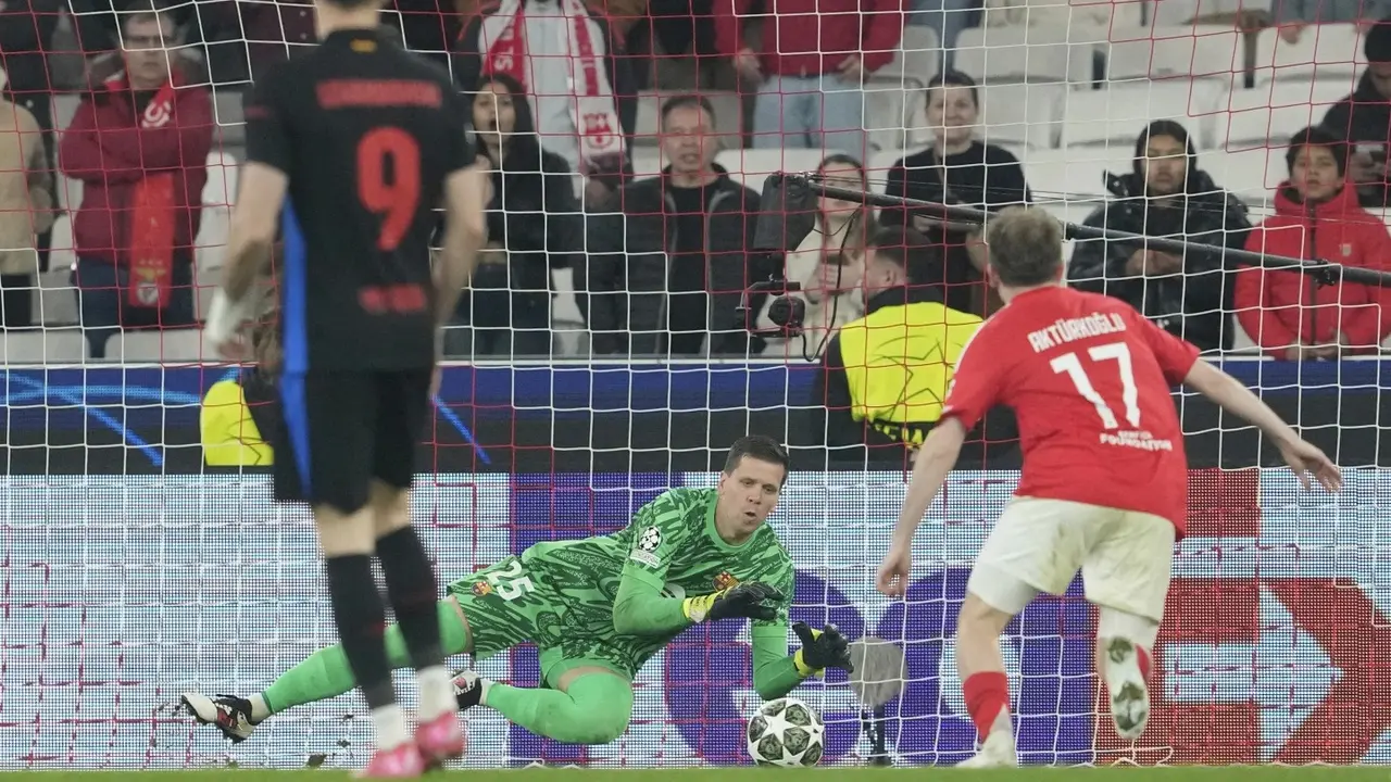 'We Had A Good Goalkeeper': Wojciech Szczesny Stars For Barcelona, Makes Several Crucial Saves In 1-0 UCL Win Over Benfica Wojciech Szczesny
