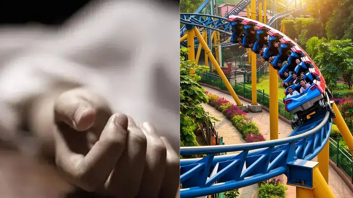 Woman died falling from roller coster ride delhi fun & food village