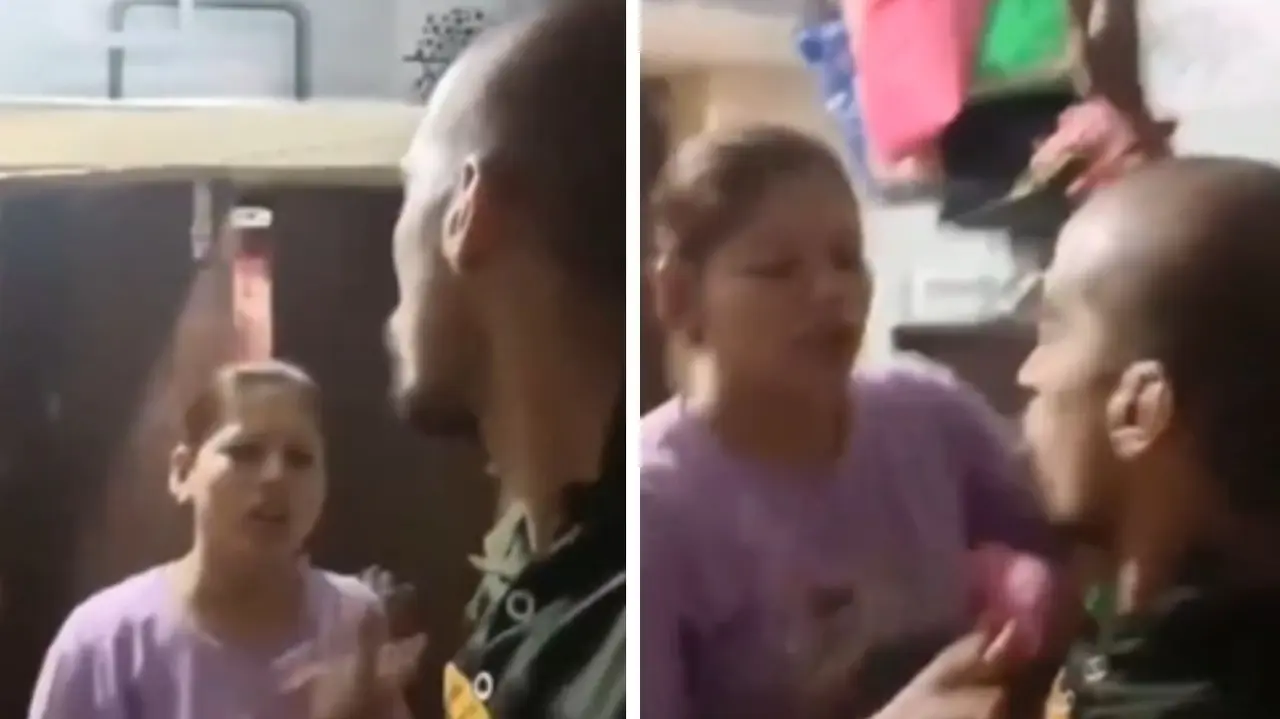 Woman Hits Husband in Satna