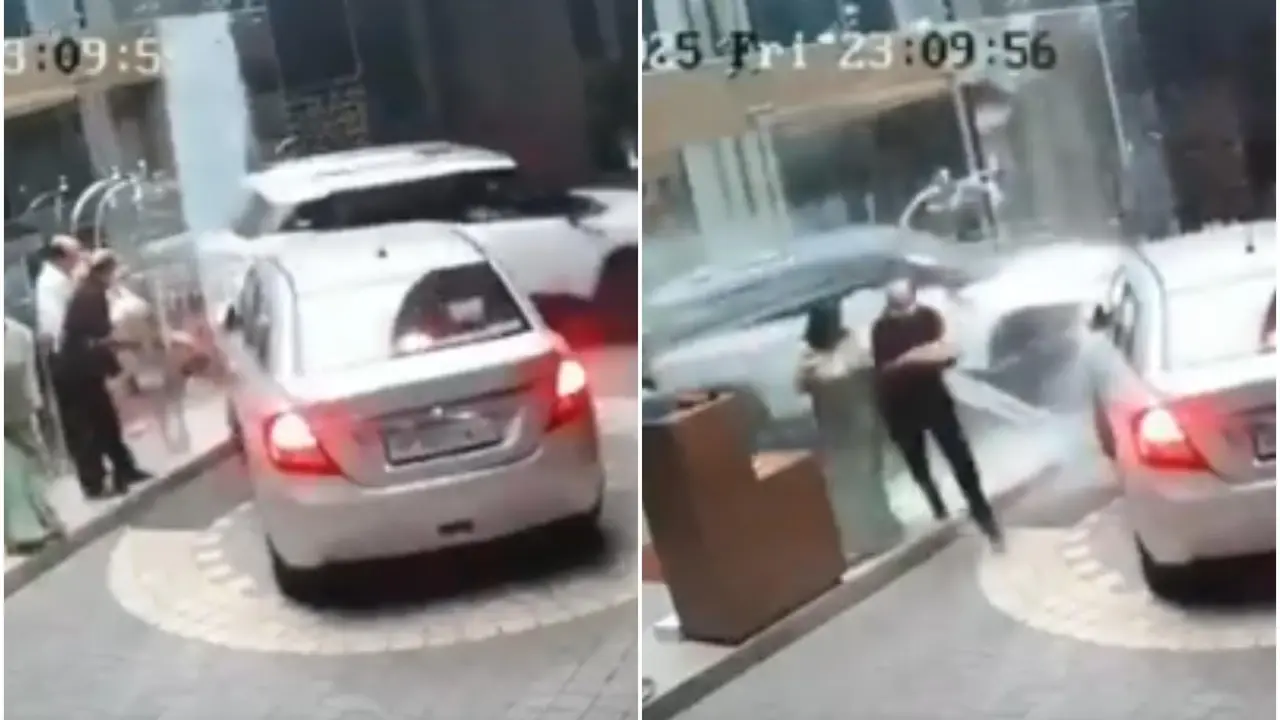 Woman Rams SUV Into Ramada Hotel Lobby in Bareilly