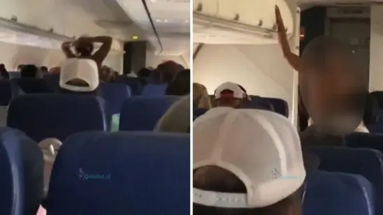 Woman Passenger on US Flight Strips Naked, Runs Around Screaming Over Money Refund | Watch Woman Strips Naked