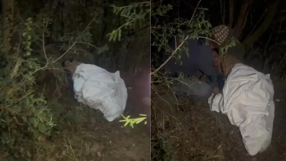 Woman With Hands, Feet Tied Up Found In Sack In The Bushes In J-K's Rajouri Woman With Hands, Feet Tied Up Found In Sack In The Bushes In J-K's Rajouri