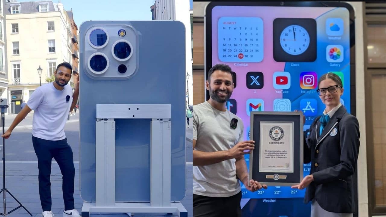 World largest working iPhone