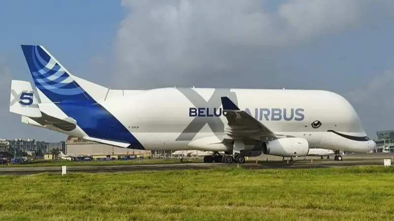 World’s Largest Cargo Plane Beluga XL Leaves Kolkata After Second Visit in a Week World’s Largest Cargo Plane Beluga XL Leaves Kolkata After Second Visit in a Week
