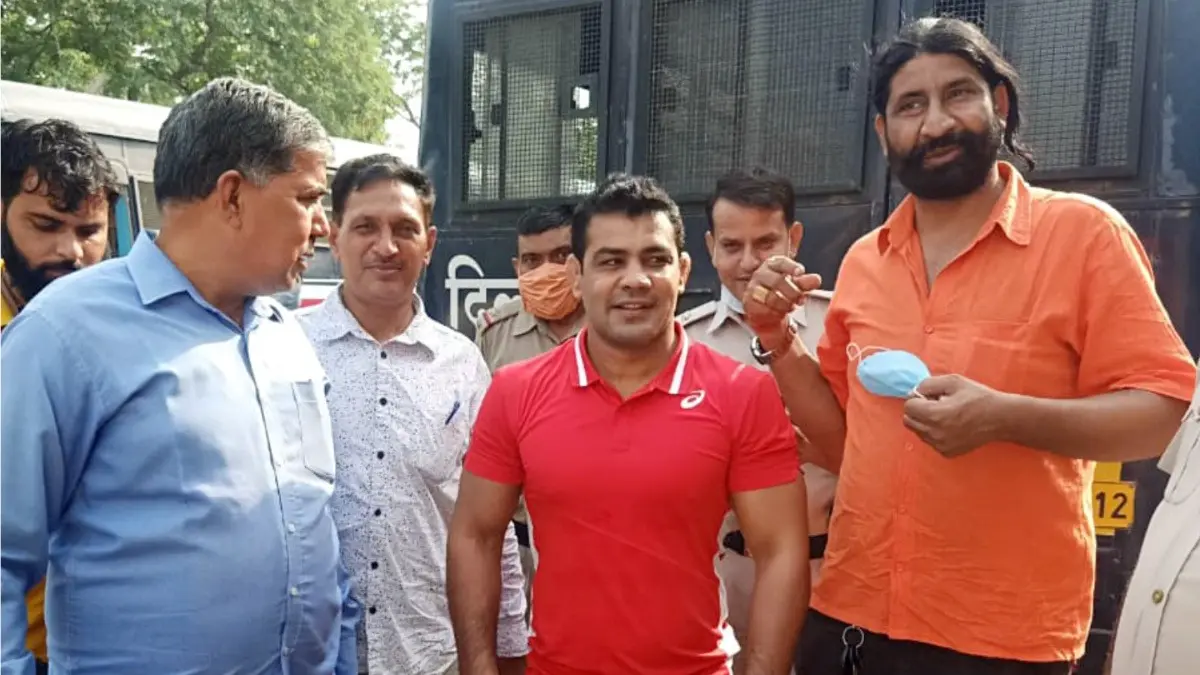 Delhi Court Rejects Wrestler Sushil Kumar's Bail Plea In Sagar Dhankar Murder Case Wrestler Sushil Kumar shifted from Mandoli jail to Tihar Jail in New Delhi