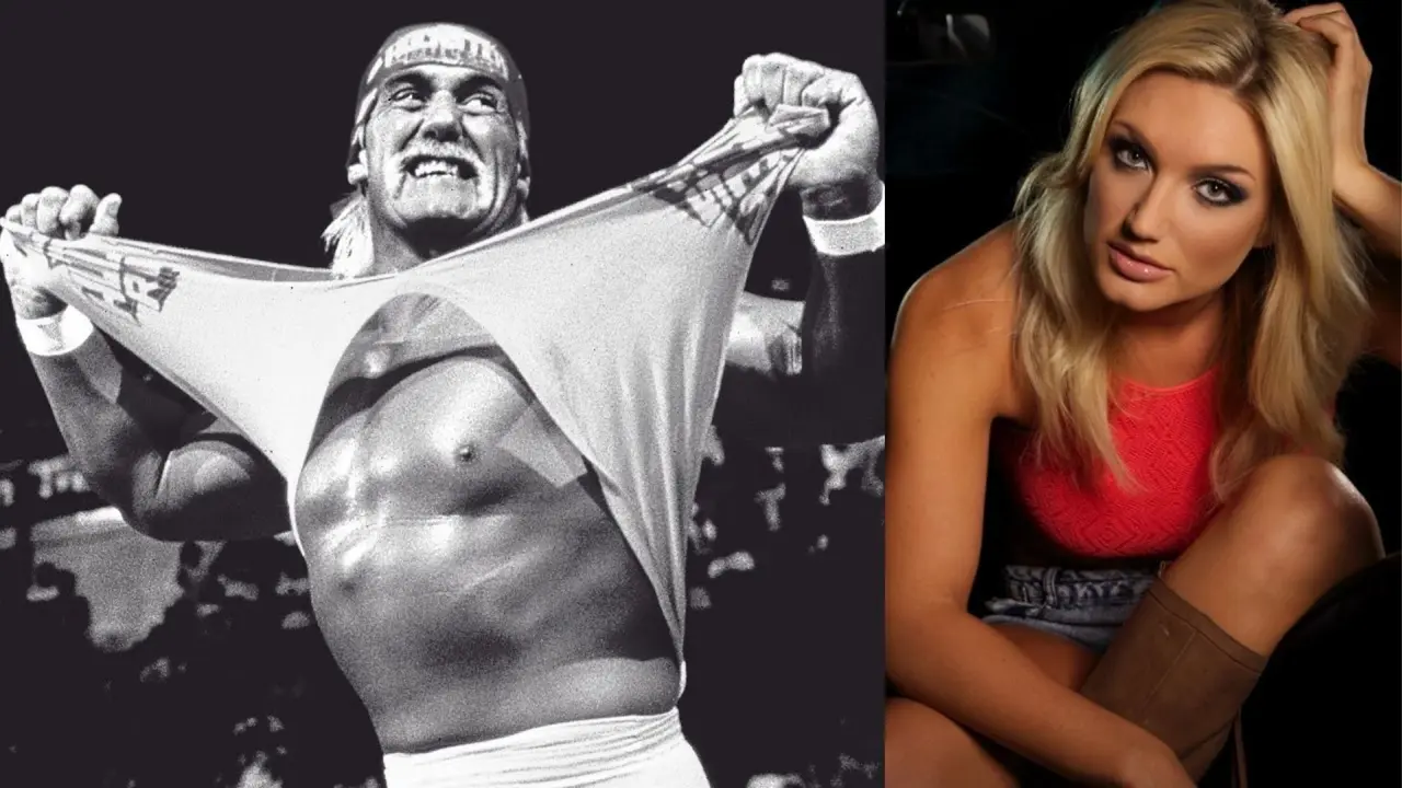 WWE legend Hulk Hogan (L) and his daughter Brooke had a complicated relationship.