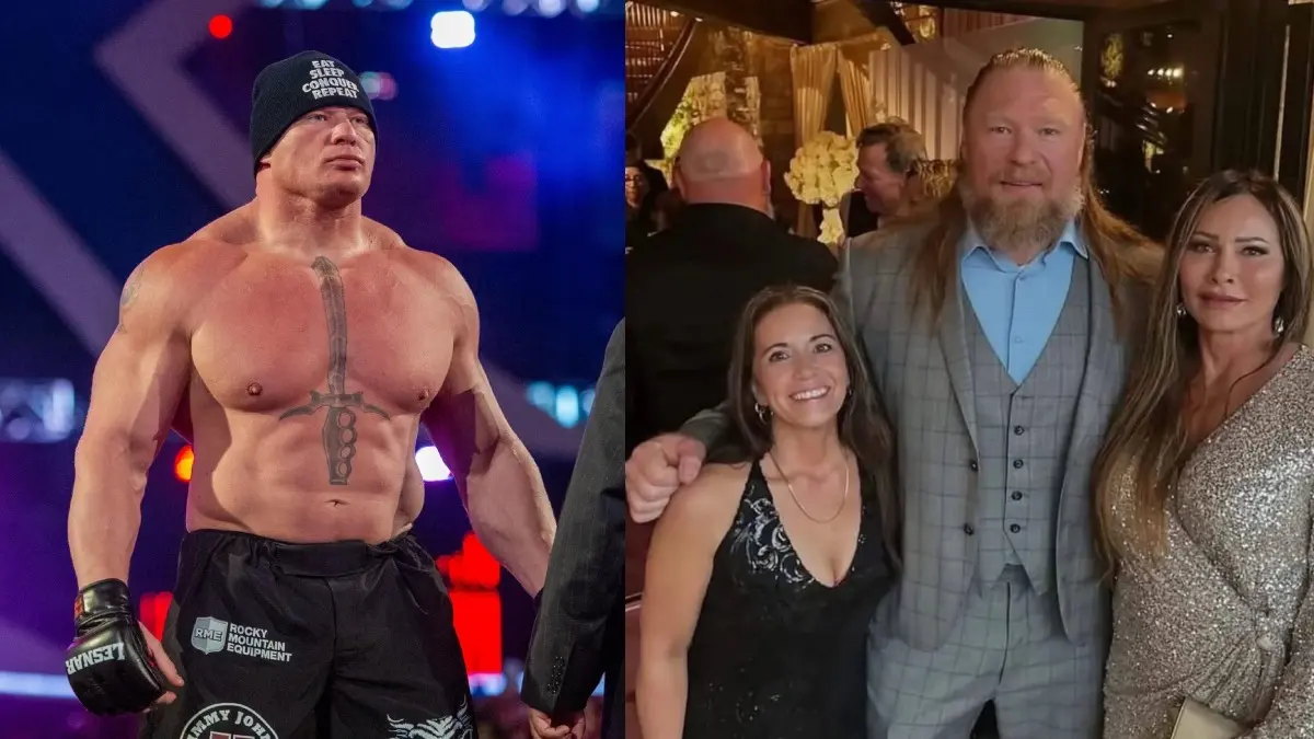 WWE star Brock Lesnar