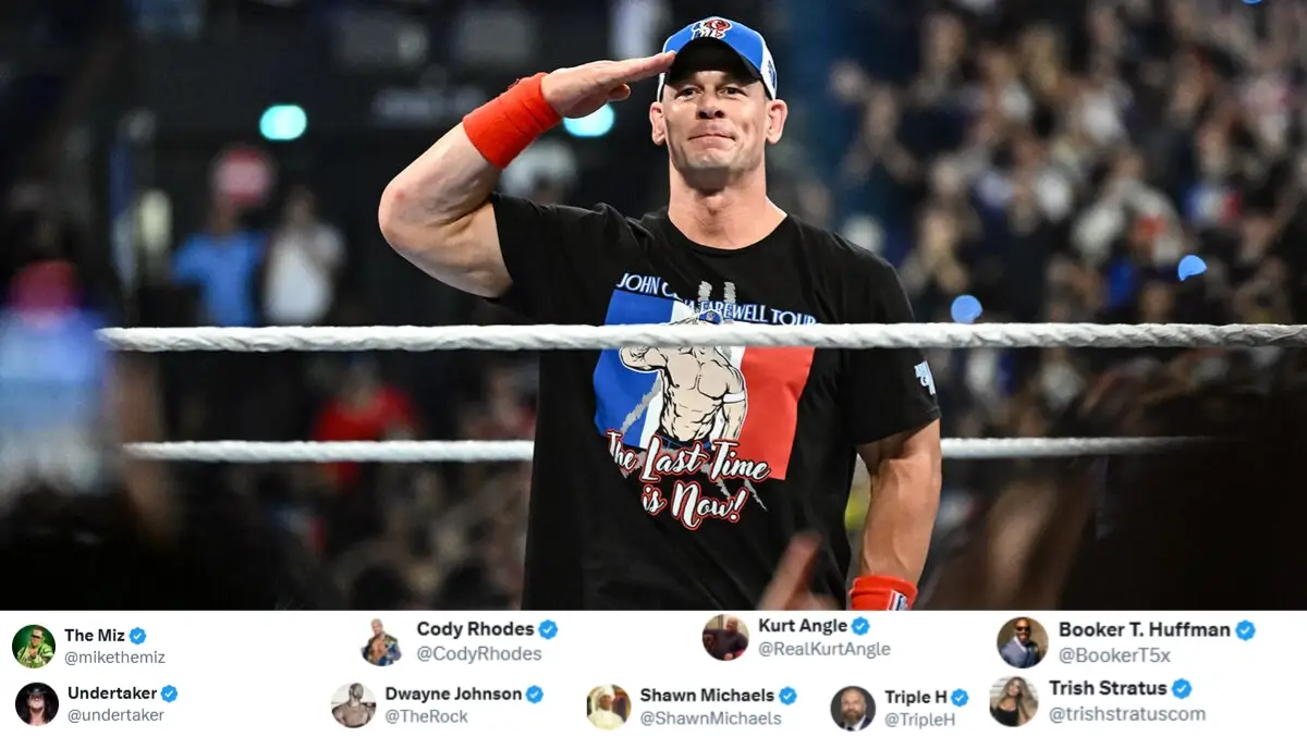 WWE stars post tributes for John Cena