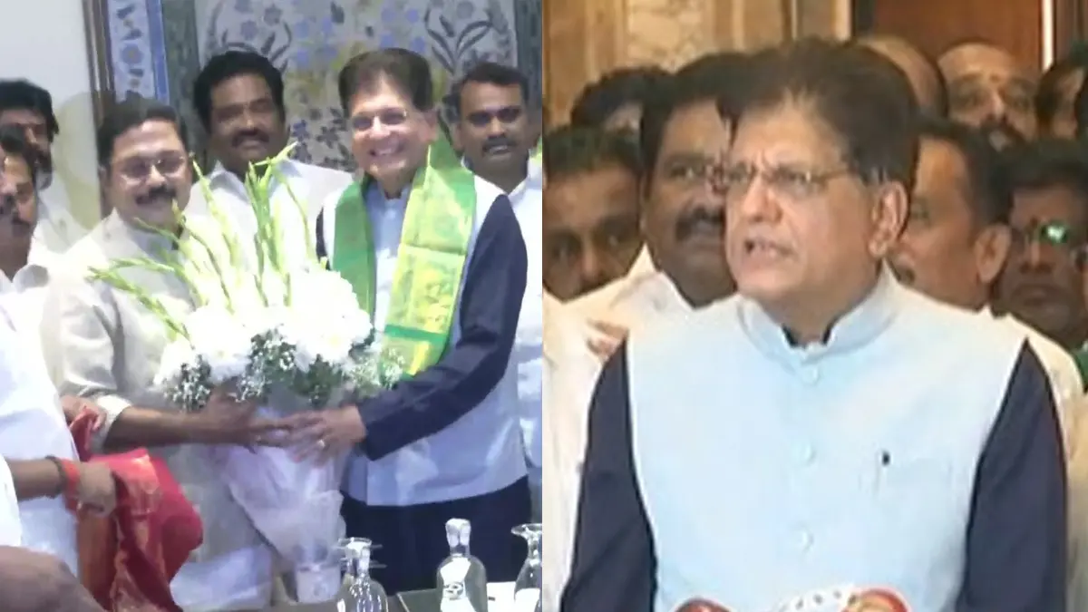 'Corrupt, Incompetent': Piyush Goyal Tears Into DMK Govt Ahead Of Polls, Says 'Will Defeat Anti-India Agenda Of MK Stalin's Party' X