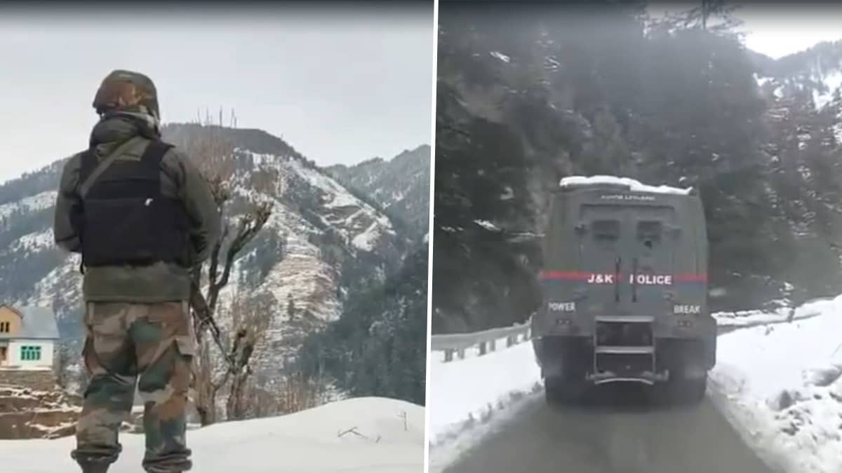 Encounter between terrorists and security forces in Kishtwar