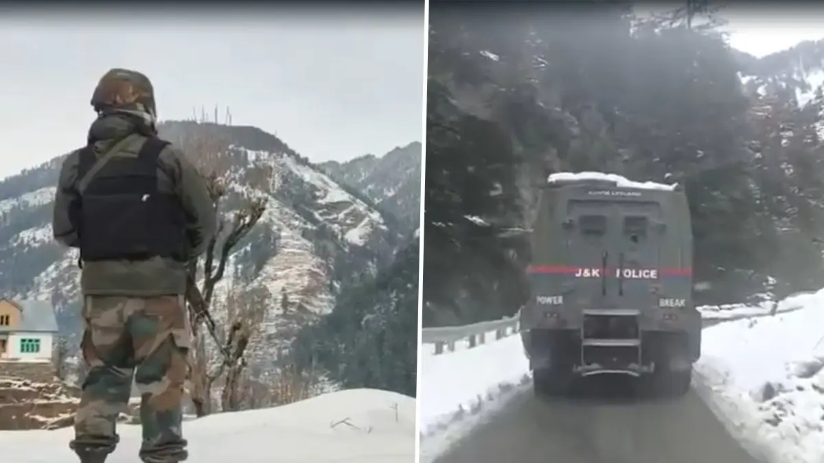 Jammu Kashmir: किश्तवाड़ में फिर मुठभेड़ शुरू, सुरक्षाबलों ने जैश के 2-3 आतंकियों के घेरा; इलाके में भारी गोलीबारी Encounter between terrorists and security forces in Kishtwar