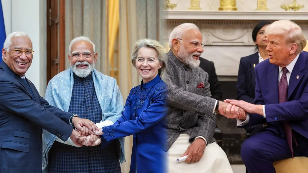 Handshakes To High-Stakes: From India-US Trade Deal To EU FTA- List Of India's Landmark Agreements X