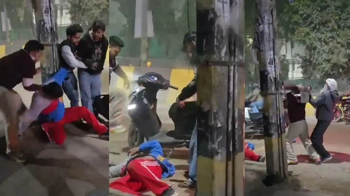 Punched, Kicked: Delhi Businessman Assaulted While Trying To Object To Harassment Of Three Women In Mehrauli, 4 Arrested | WATCH X