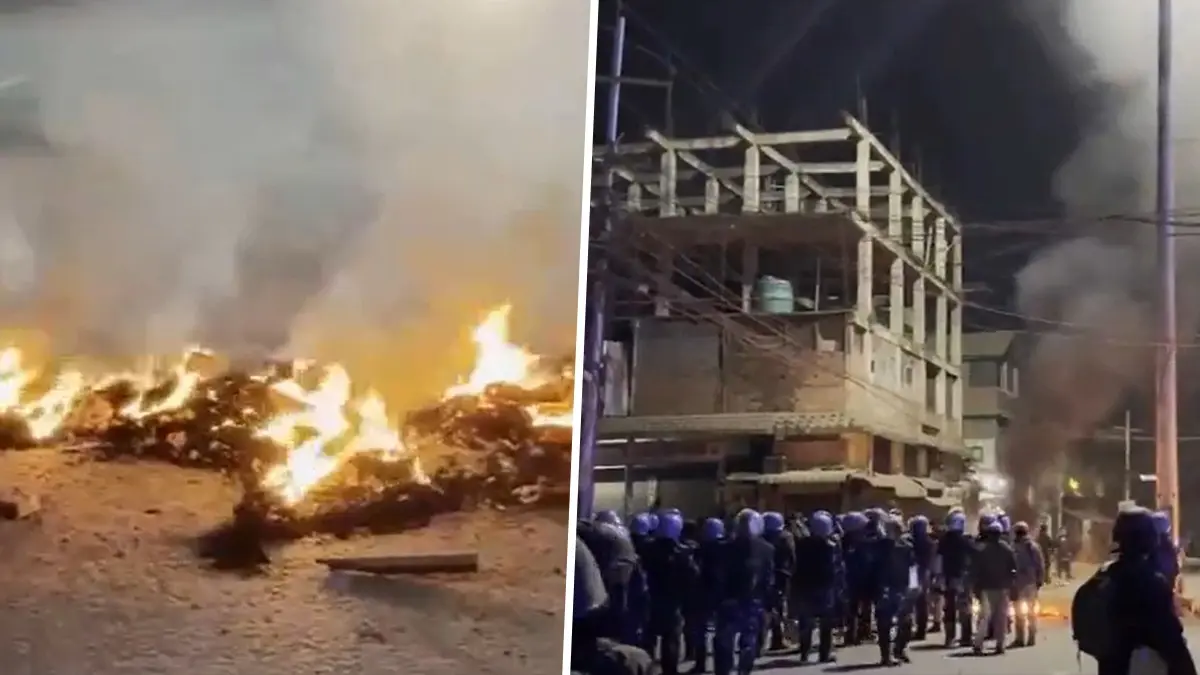 Sloganeering, Stone Pelting: Fresh Violence Against Deputy CMs Swearing-In Roils Manipur’s Churachandpur | WATCH X