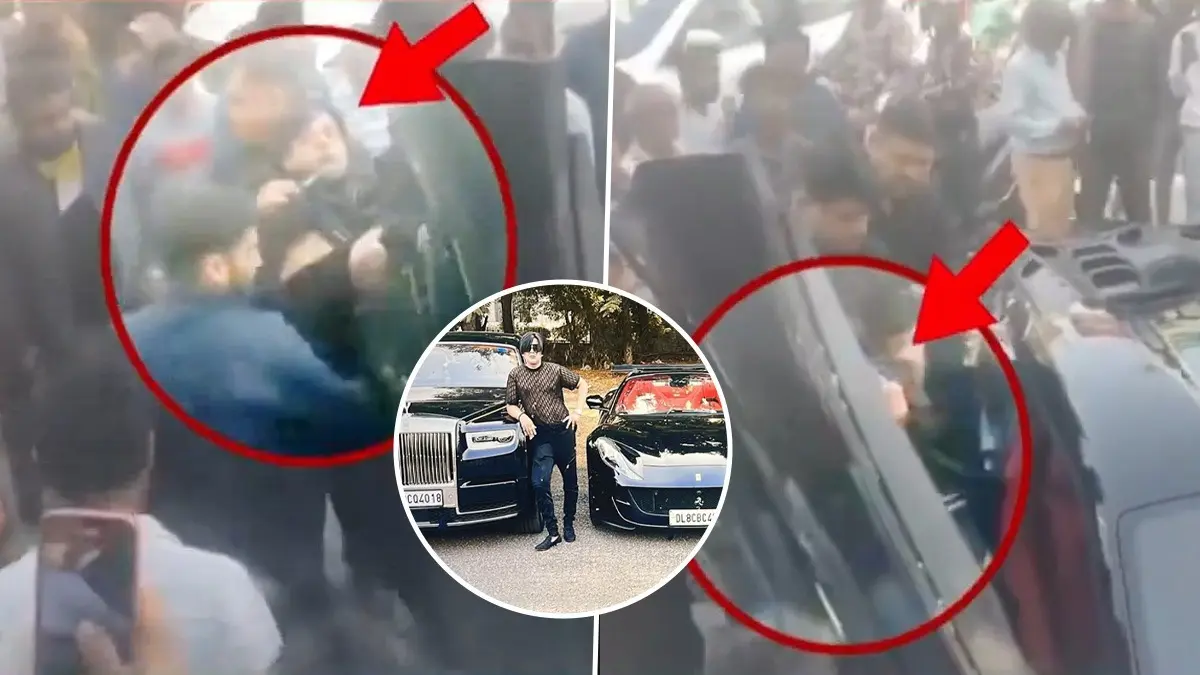 Name Missing From FIR, Viral Footage Shows Business Tycoon's Son Shivam Mishra Behind Wheels Of Kanpur Lamborghini | WATCH X