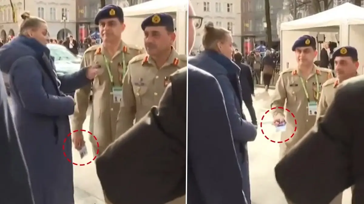 'Stop, Where Is Your ID': Pakistan Army Chief Asim Munir Faces Embarassment At Munich Conference During 'Security Check' | WATCH X