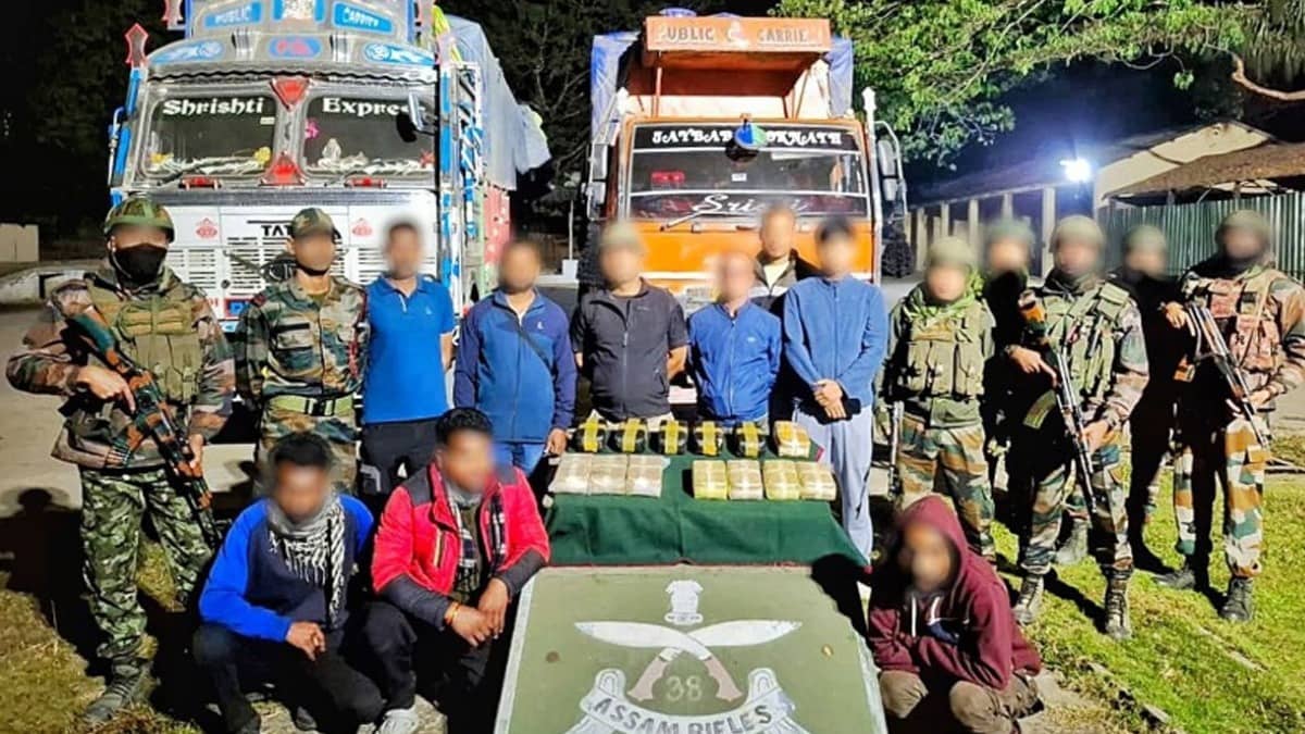 Yaba Tablets Worth Rs 39 Crore Seized By Assam Rifles, DRI in Cachar