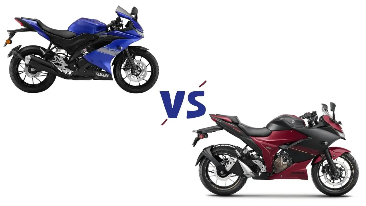 Sports Bike on Budget: Check Out These Options From Yamaha and Suzuki Under ₹2.25 Lakh Yamaha R15S vs Suzuki Gixxer SF