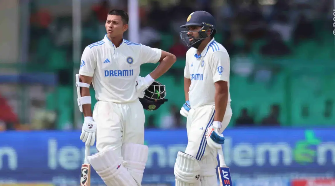 Yashasvi Jaiswal and Rohit Sharma