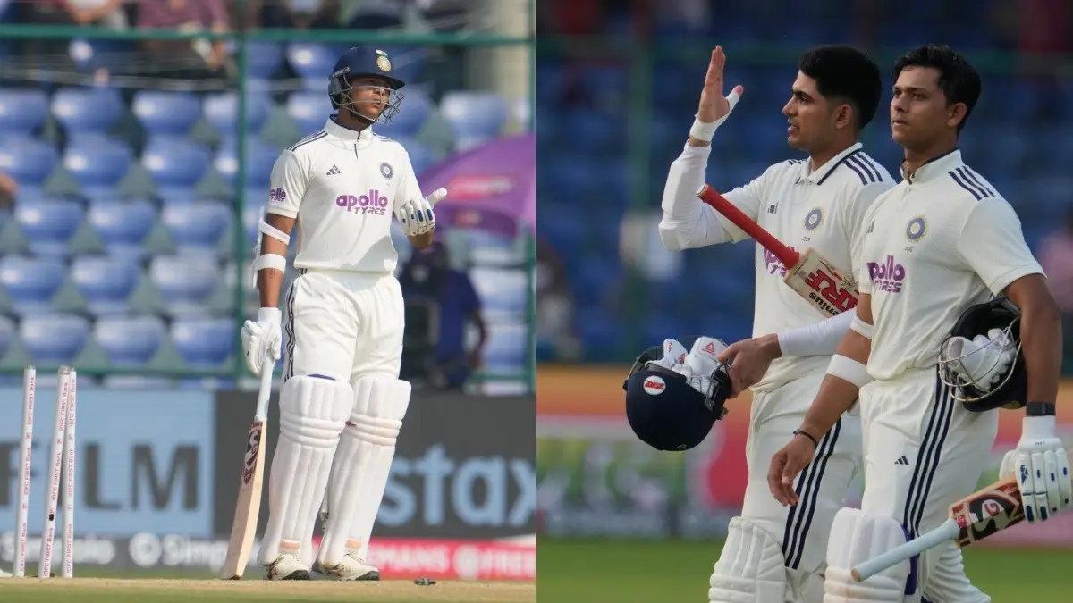Yashasvi Jaiswal and Shubman Gill in Delhi Test